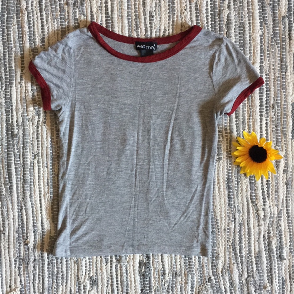 Short sleeve ringer tee